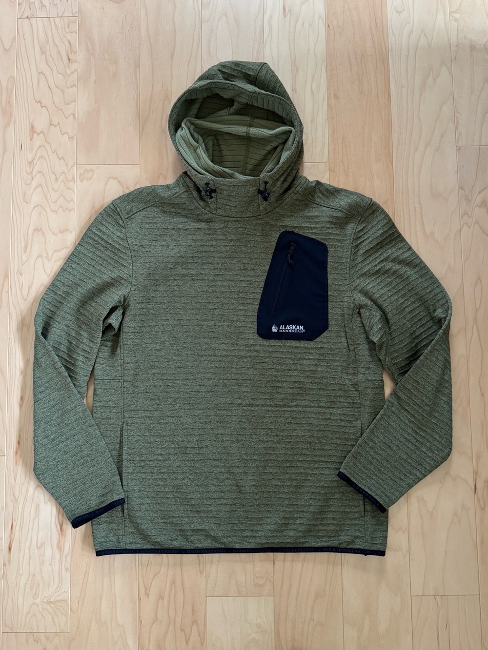 Duluth AKHG Men’s Medium Balckburn Hoodie With Gaiter Olive Green